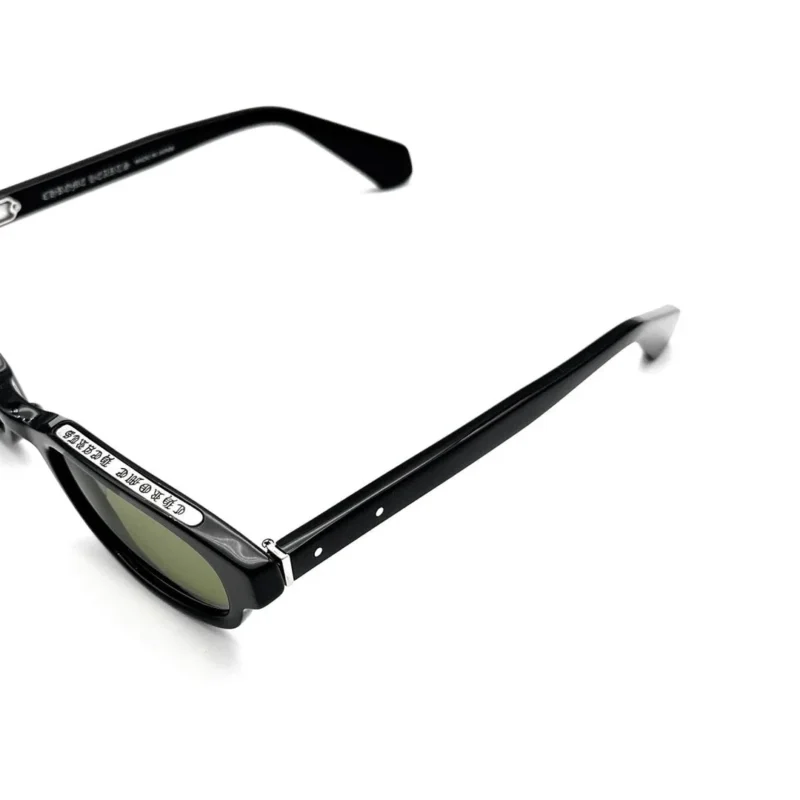 Luxury Chrome Hearts glasses with sterling silver details