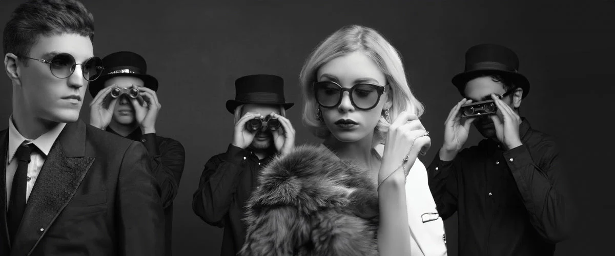 Celebrity wearing Chrome Hearts eyewear