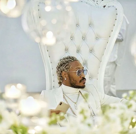 Future in limited edition Chrome Hearts sunglasses