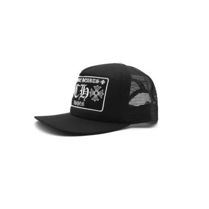 Chrome Hearts Aspen Embroidered Black Baseball Cap